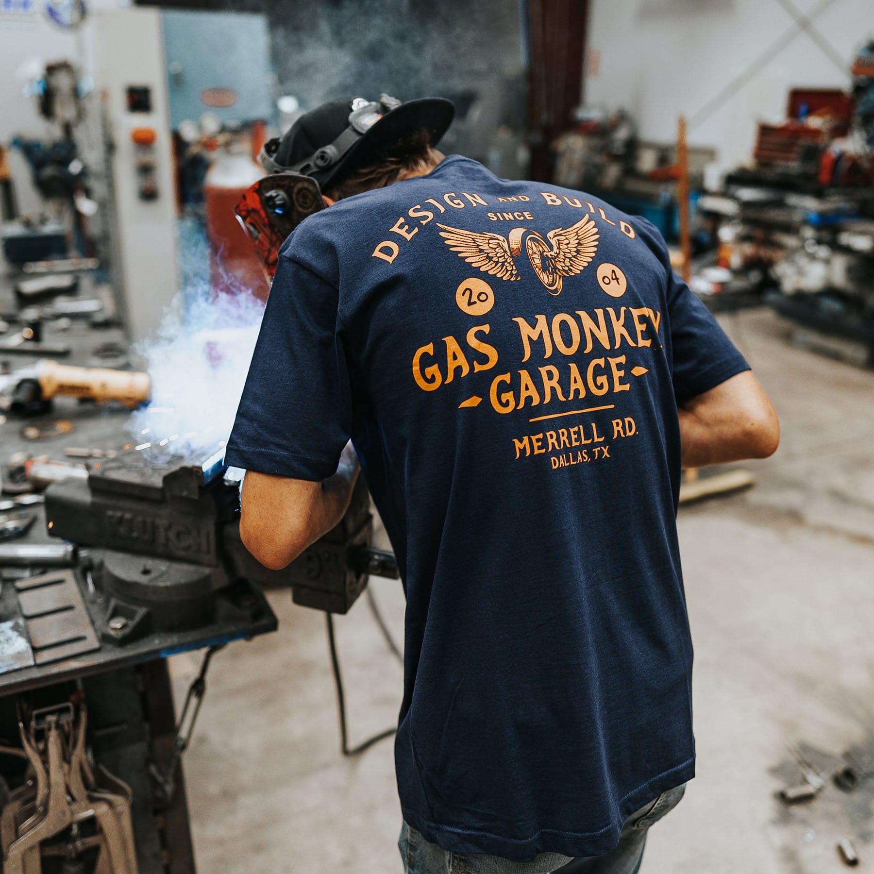 GMG Flying Monkey Tire Tee - Image 4