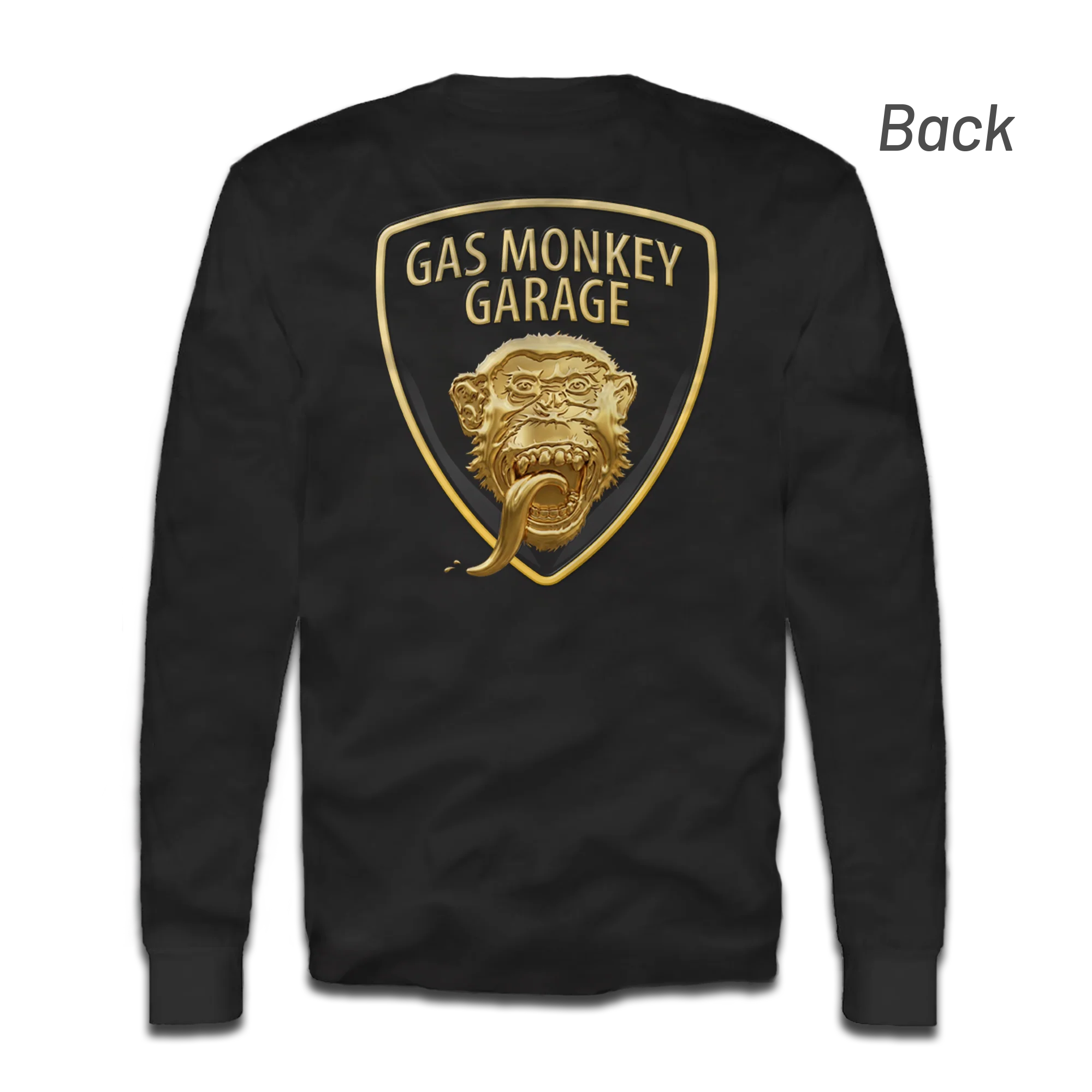 GMG Raging Monkey Shield Long Sleeve Tee